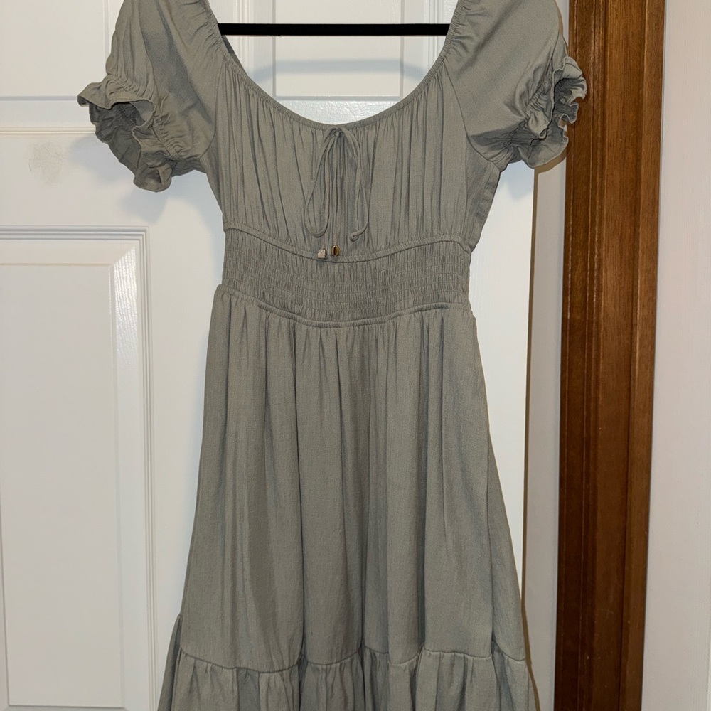 Elegant Green Women's Dress